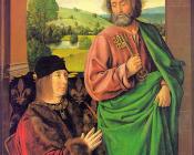 Pierre II, Duc de Bourbon, Presented by St Peter - 简·海伊